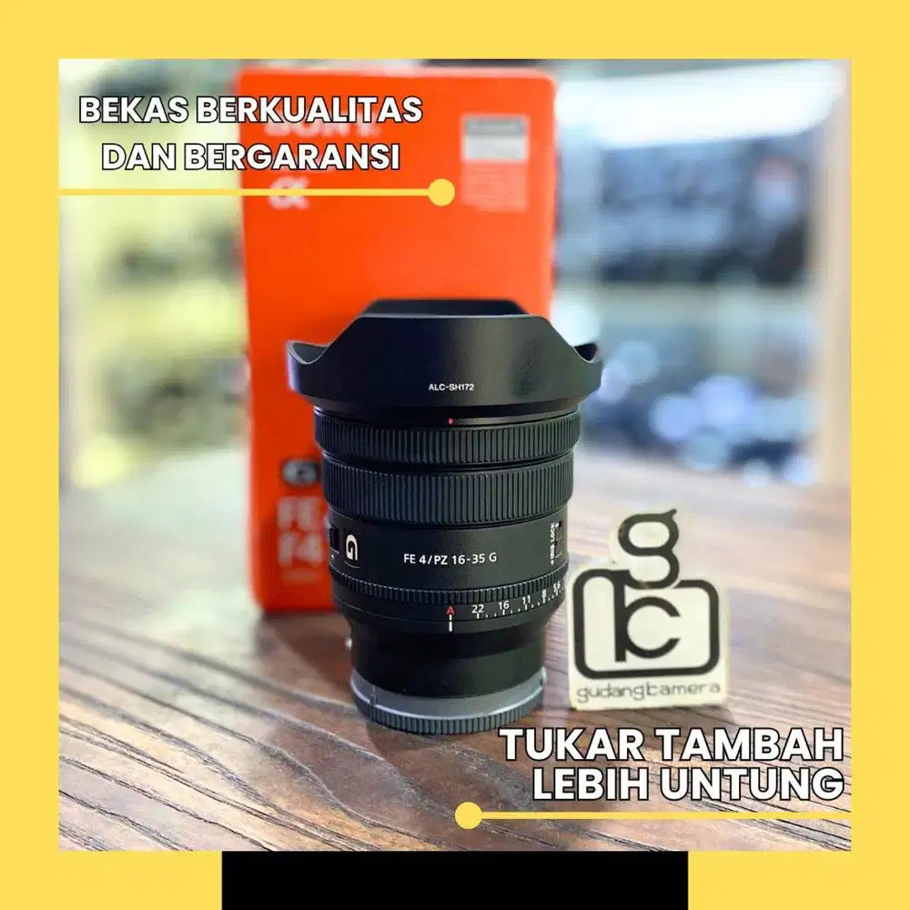 Sony FE PZ 16-35mm f/4 G - LIKE NEW