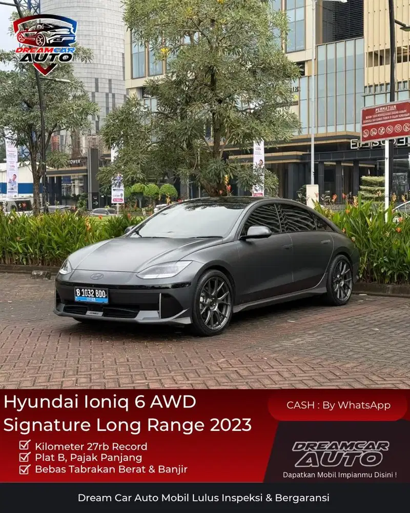 [ KM 27rb ] Hyundai Ioniq 6 AWD Signature Long Range 2023  Full PPF