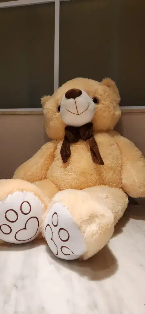 Jual Boneka Baru (Gift ga ada tmpt) Bear 1mtr bulu halus