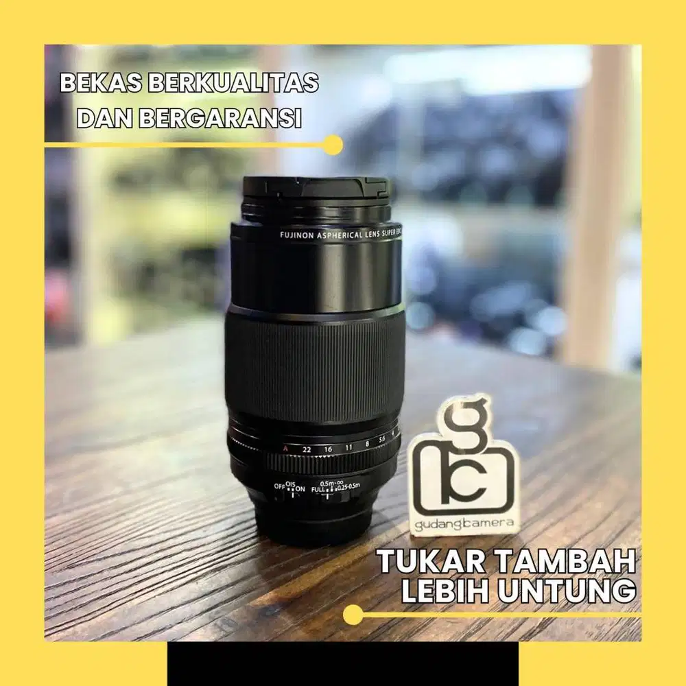 FUJINON XF 80MM F2.8 MACRO R WR - MINT CONDITION - 3633