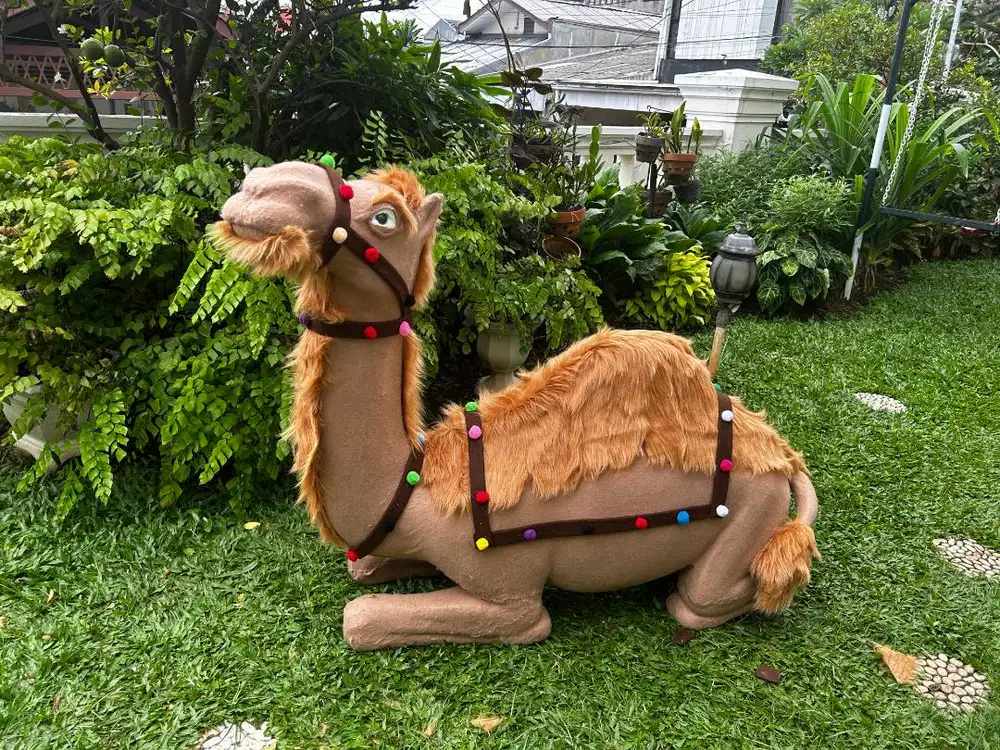 Jual / Sewa Dekorasi Patung Unta Ramadhan / Bukber / Lebaran