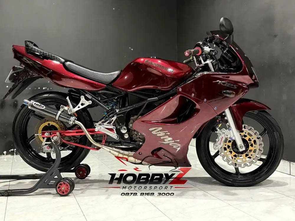 Kawasaki ninja 150RR/zx 150-RR modif hedon 2007,pajak on,mantap