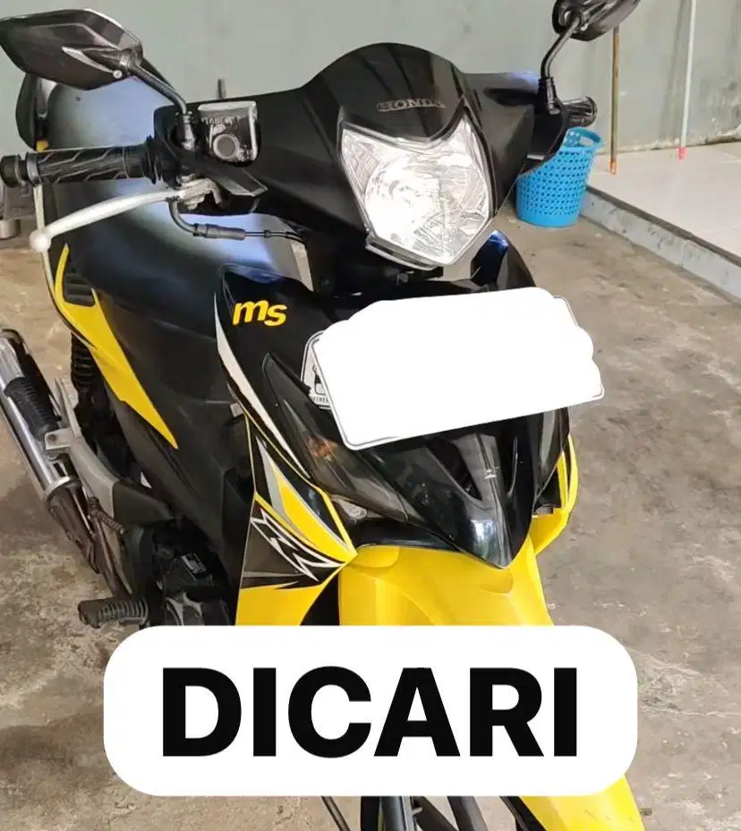 Di Cari Honda Revo Kapinis, Revo Ramping 2007 Ke Atas Revo 2008