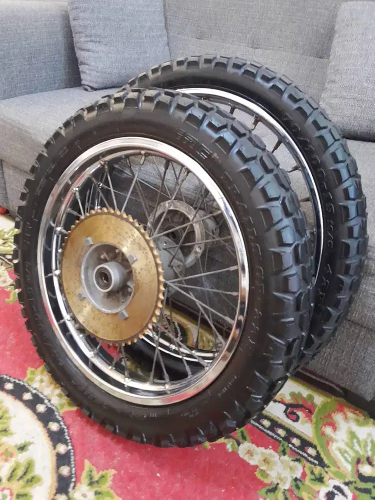 Velg KLX G S 16/19 Takasago Excel Original Ban IRC