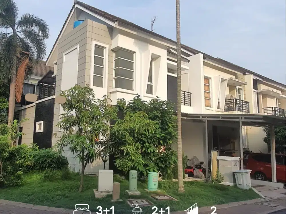 Rumah Hook Semi Furnished Cluster Flourite Gading Serpong