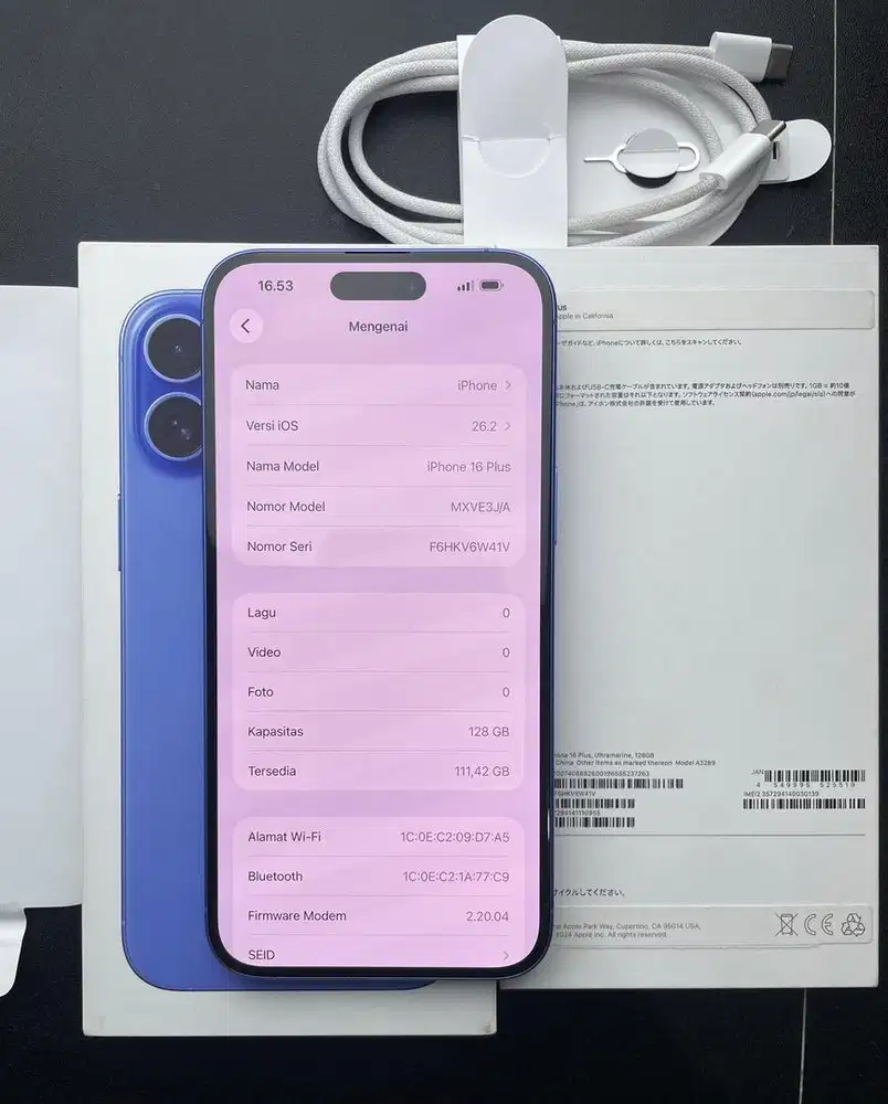 iPhone 16 Plus 128 Beacukai