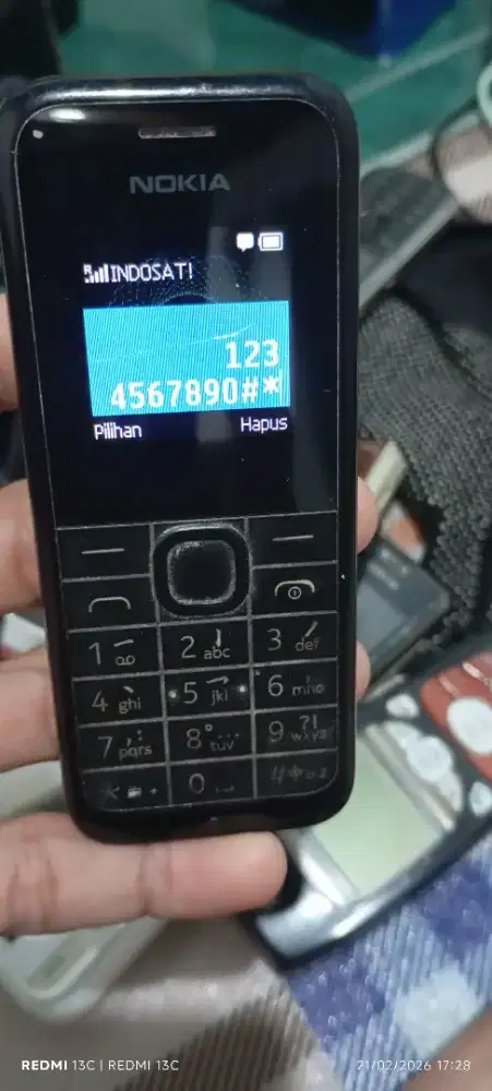 Jual Hp Nokia 105 normal fungsi sinyal all operator pm