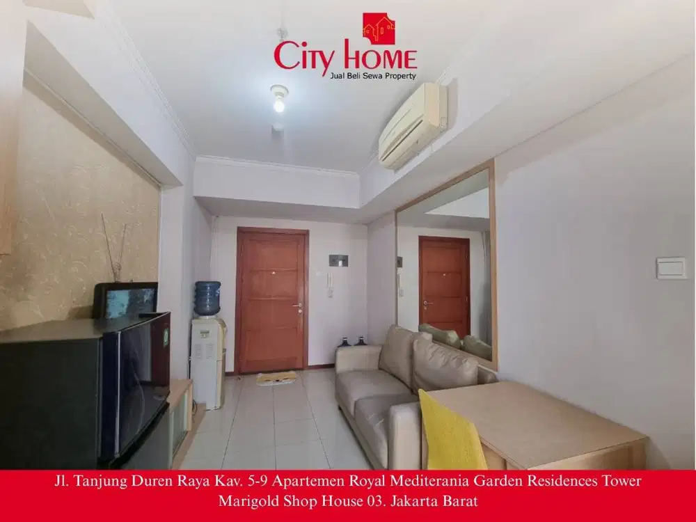 Sewa Apartemen Furnished di Royal Mediterania Garden Residences