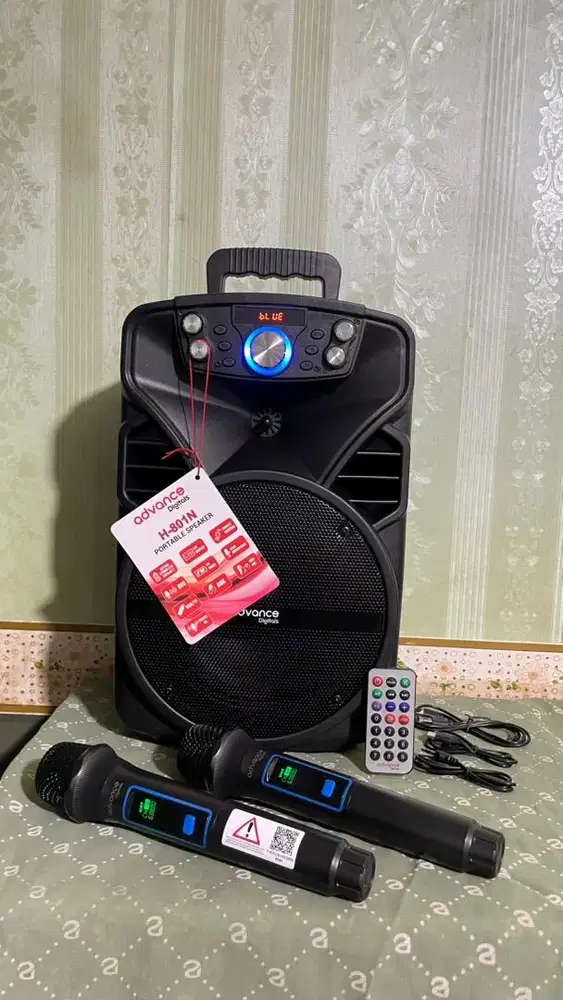 Speaker 8 Inch & Mic Wireless