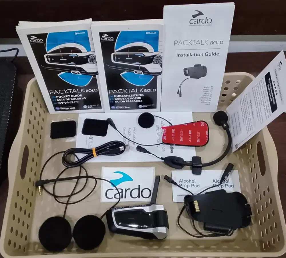 Cardo Packtalk Bold Full Set