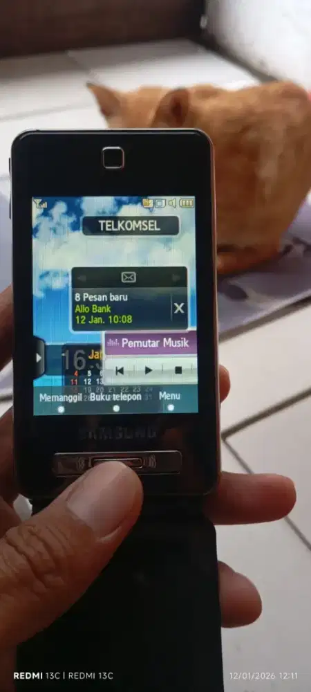 Jual Hp Samsung SGH -F480 normal fungsi sinyal all operator pm