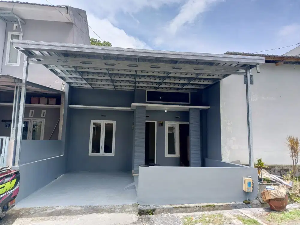 Rumah di lingkungan yang menarik