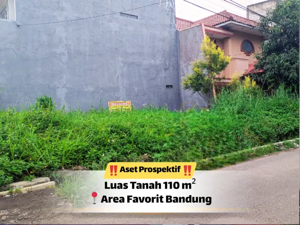 Tanah 110 m² SHM – Siap Bangun!