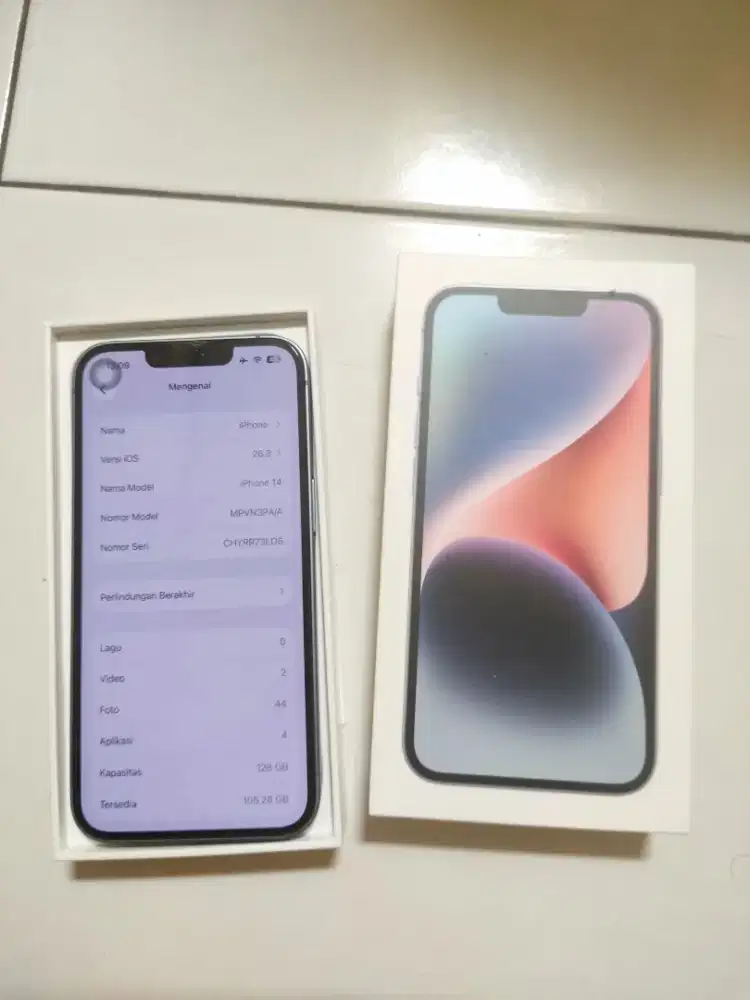 Jual Iphone 14 128gb Second ex Ibox
