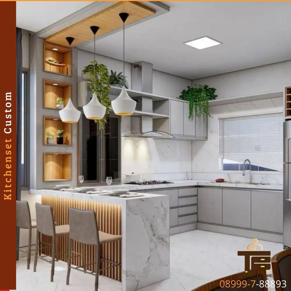 JASA KITCHENSET CUSTOM TERBAIK HARGA MURAH KUALITAS PREMIUM