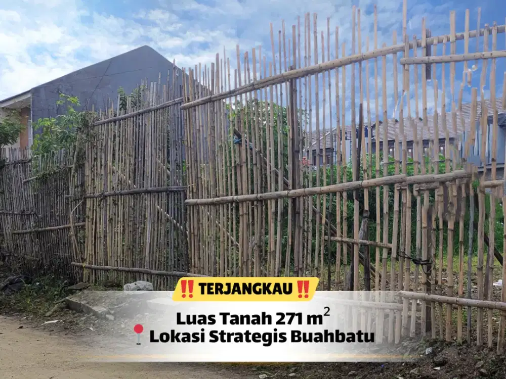 Tanah Strategis Harga Menarik!