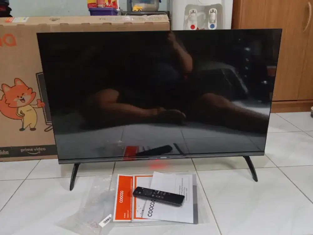 HRGA:1.3NET PAS SMARTV COOCAA 32IN,PERTI BARU JAMIN,INTERNET LANCAR