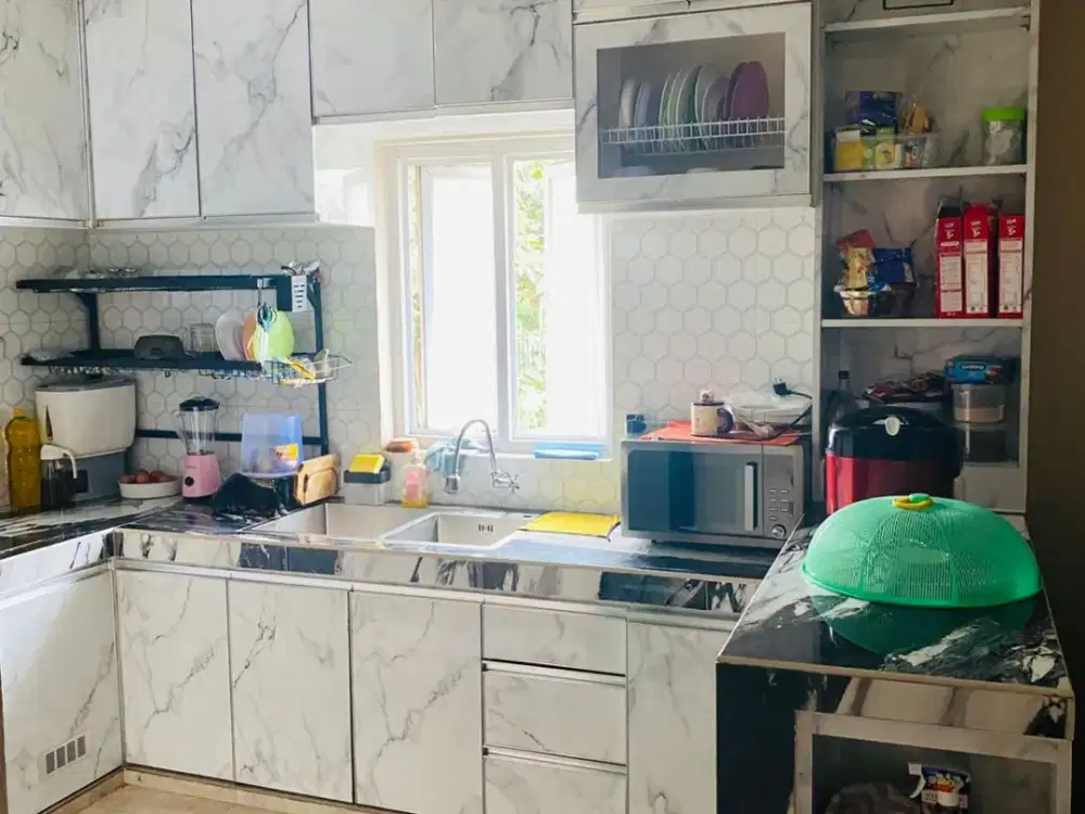 Dijual Rumah Hook 2 LT Full Furnished Lokasi Pinggir Jalan Utama_ Harapan Baru