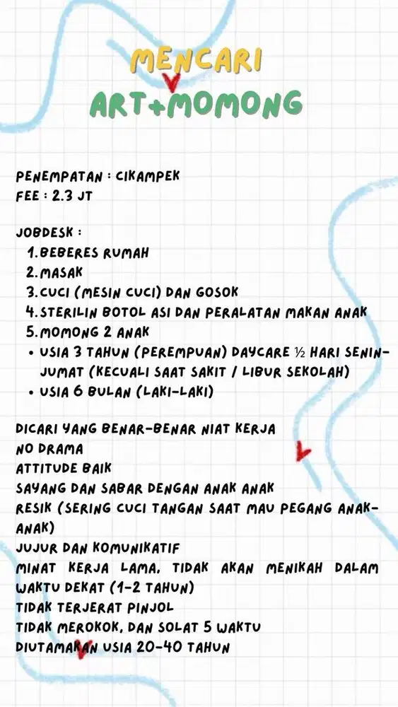 MENCARI ART + Momong