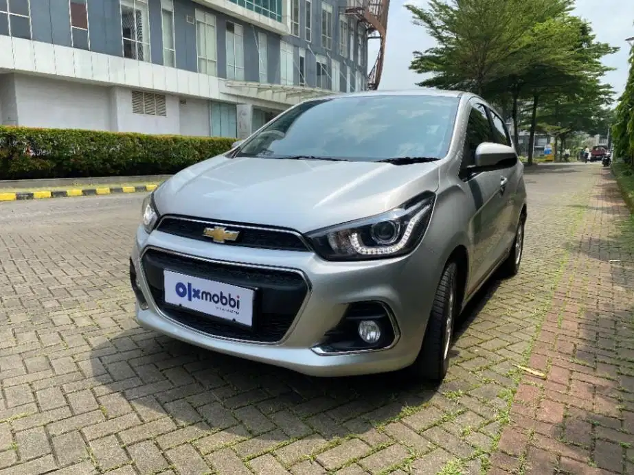 DP MURAH Chevrolet Spark 1.4 LTZ Bensin-AT 2017 Silver CUFPB