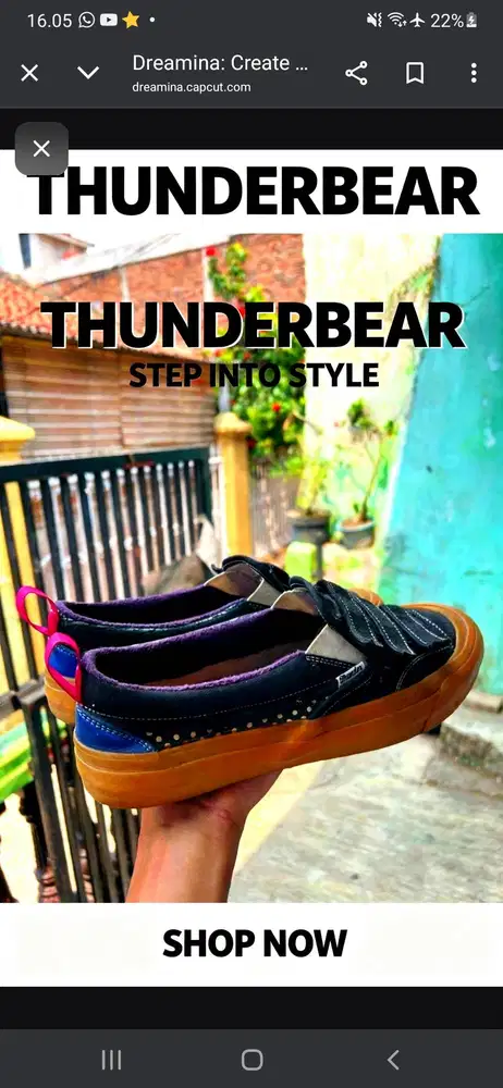 Sepatu MeRk THUNDERBEAR EASTON DEVARA