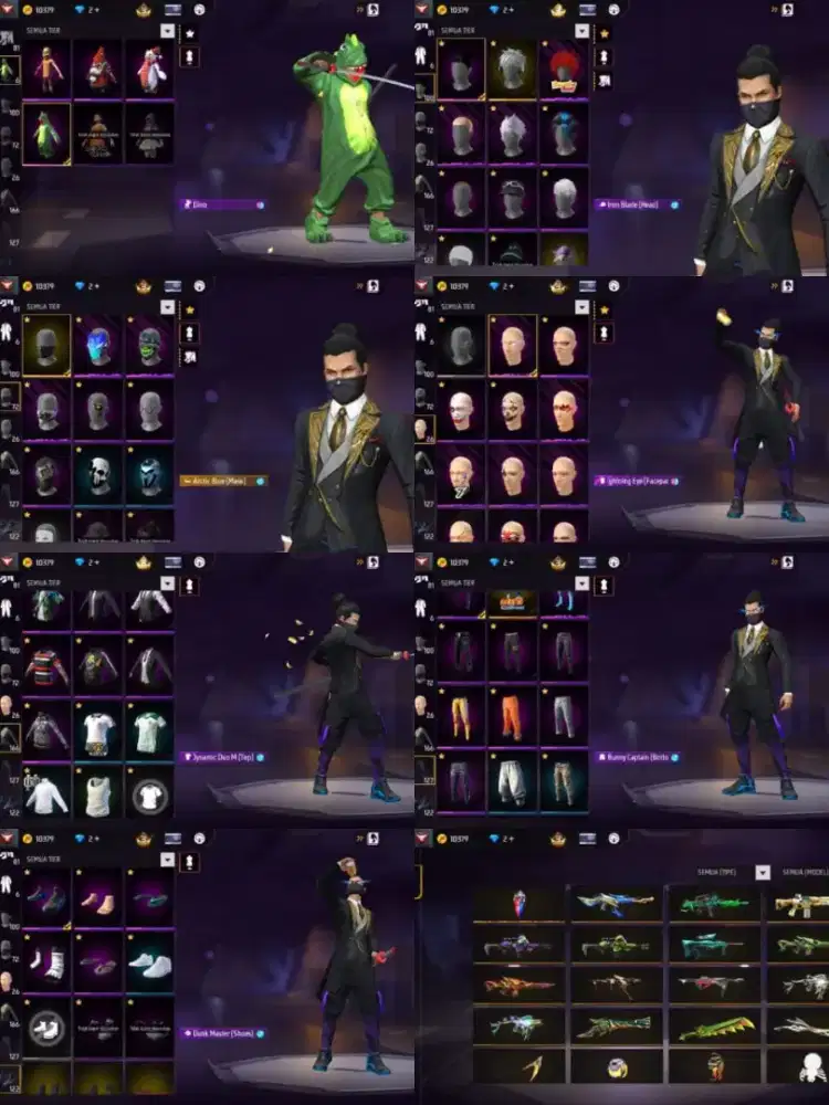 SEDIA JUAL AKUN FREE FIRE TERJAMIN AMAN DAN TERPERCAYA