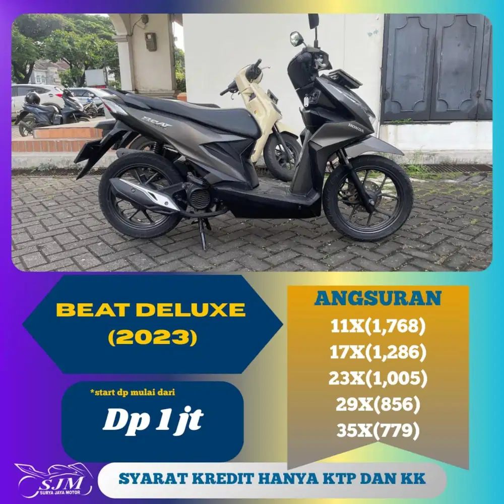 HONDA BEAT DELUXE 2023 SUPER MANTAPP
