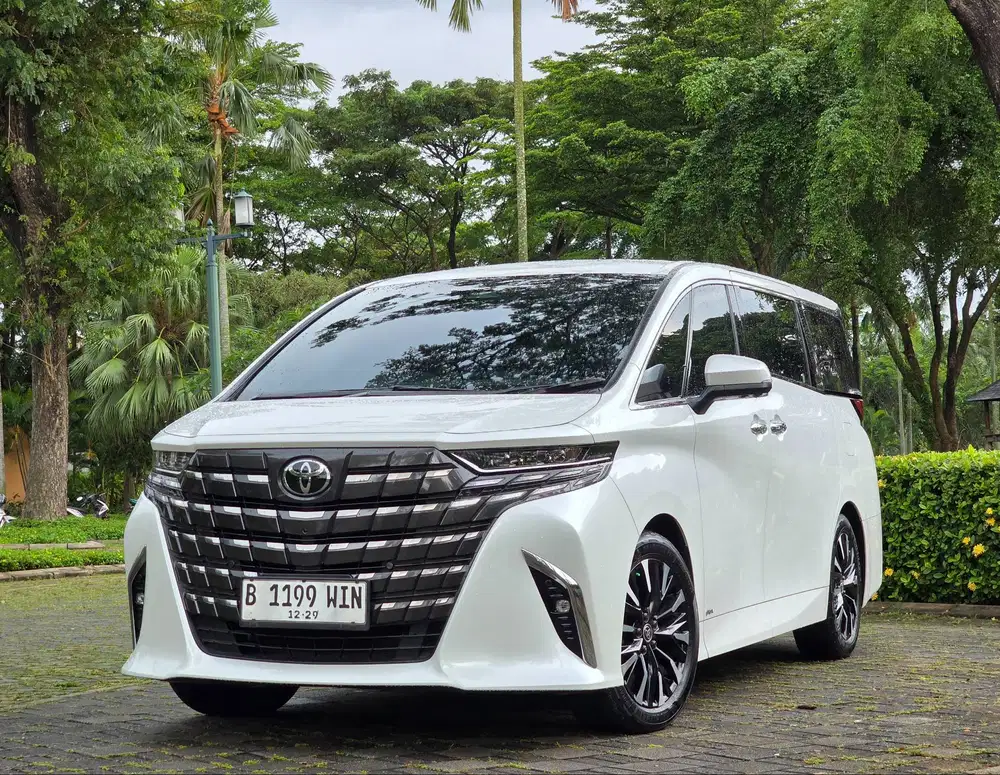 KM.11.RB ANTIK| ALPHARD G HEV HYBRID 2.5 AT 2024 PUTIH RASA BARU !!