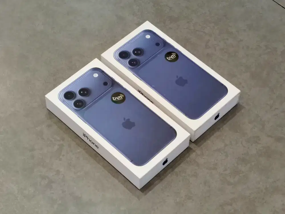 IPhone 17 Promax 256GB New Segel Garansi iBox PA/A 1 Tahun