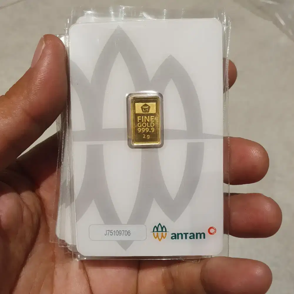 Emas Logam Mulia Antam 2 gr gram 2025 Surabaya Sidoarjo Gresik sekitar