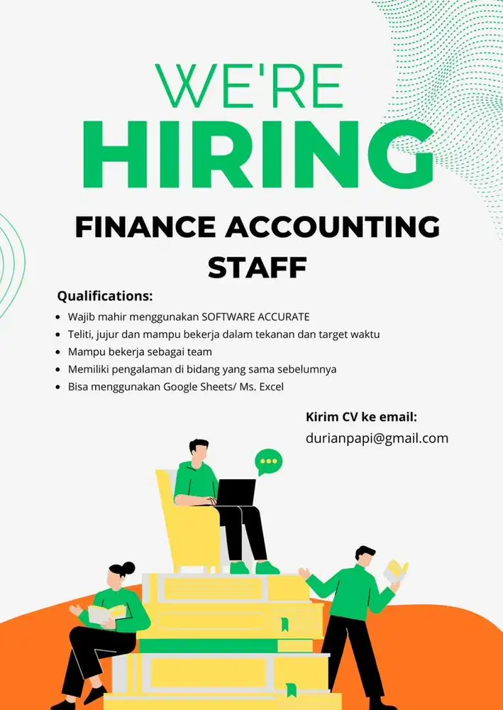 ADMIN ACCOUNTING FINANCE BERPENGALAMAN