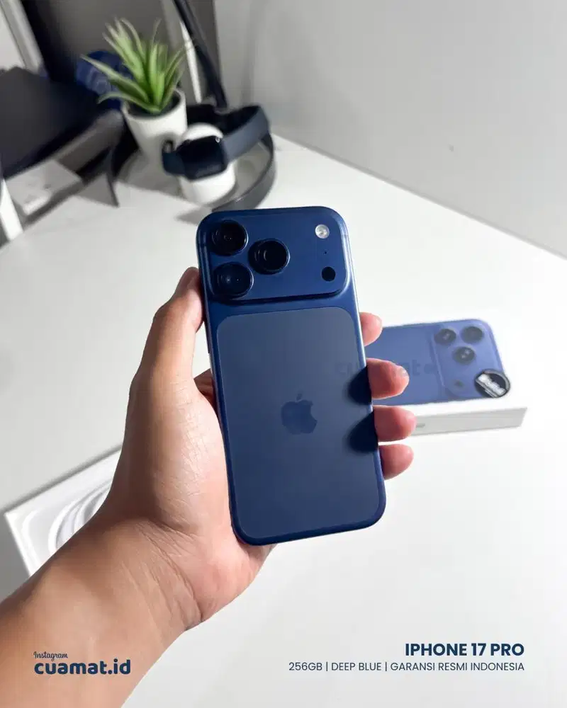 iPhone 17 Pro Deep Blue Garansi Resmi Indonesia