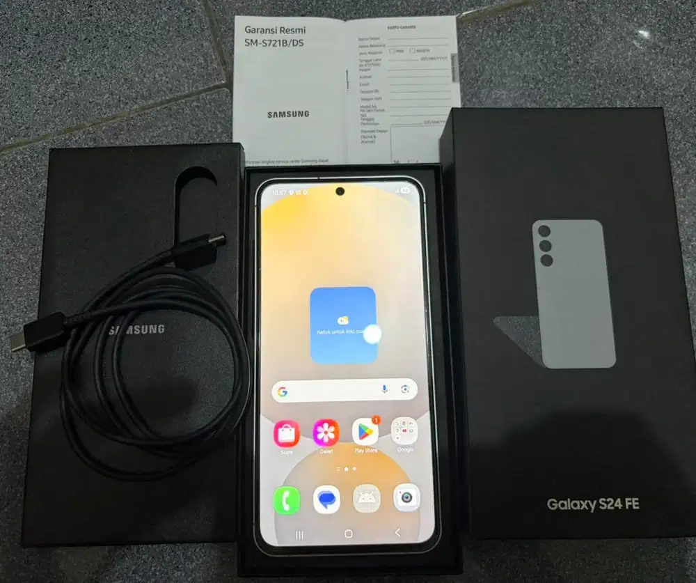 Dijual Cepat SAMSUNG S24 FE 8/256 GB SEIN