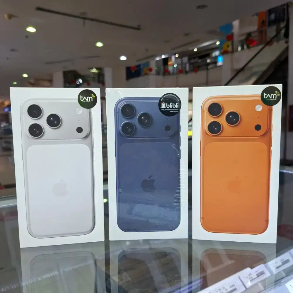 NEW IPHONE 17 PRO MAX RESMI IBOX BARU SEGEL ORI JOGJA