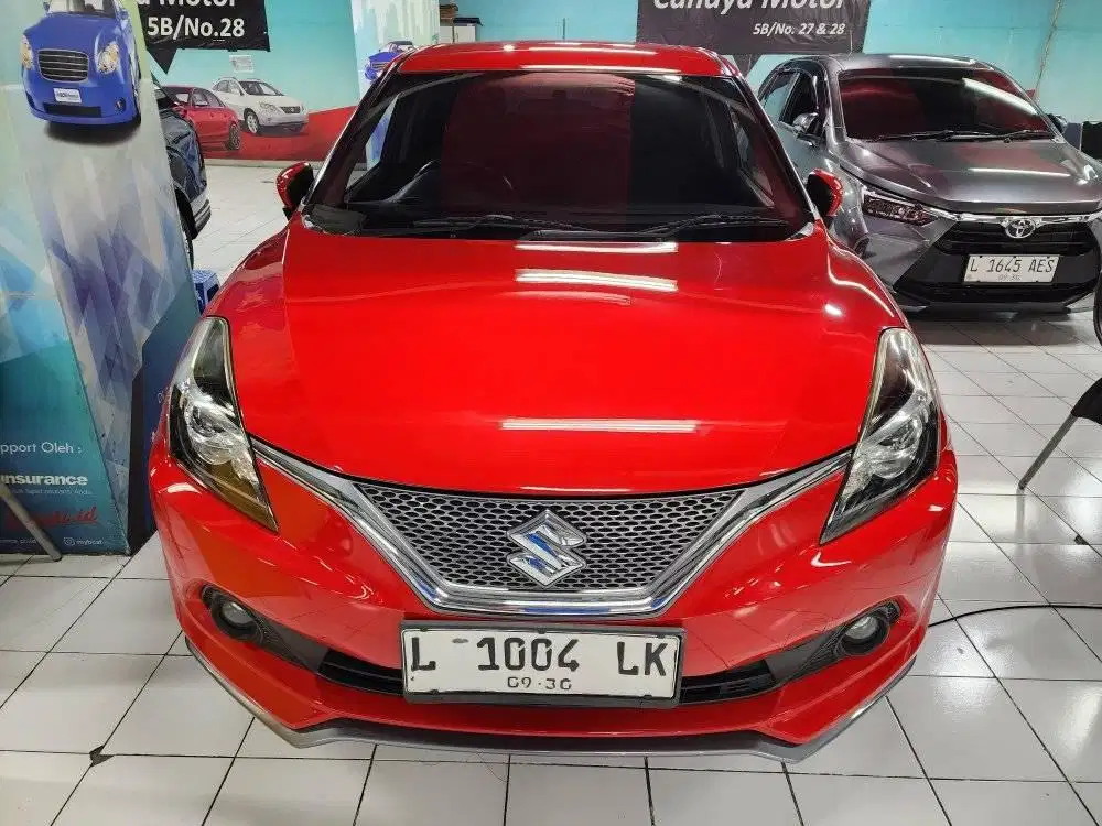 SUZUKI NEW BALENO 1.5 MANUAL 2018 FACELIFT MERAH SURABAYA