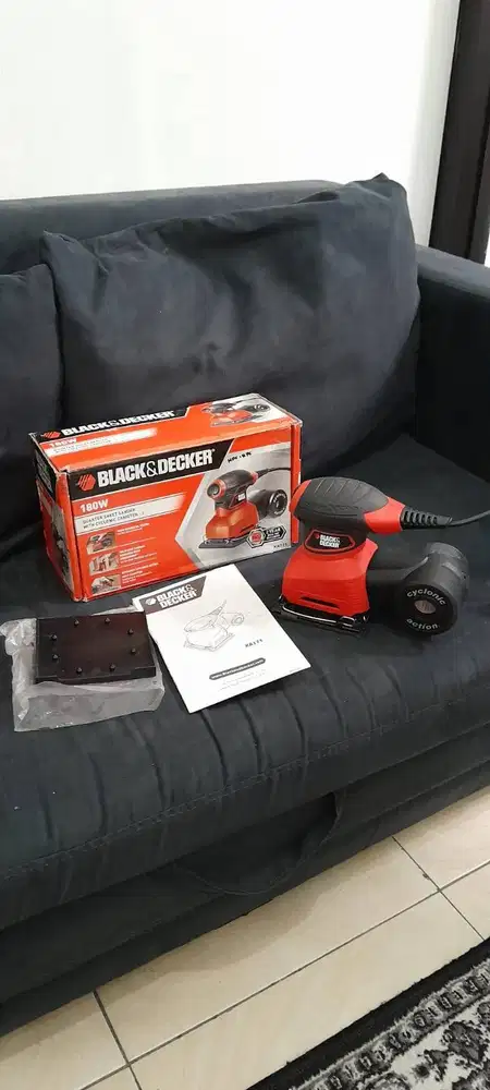 Black Deker KA 171 KA171 Palm Sander 180W Type Cyclone Cyclonic Langka