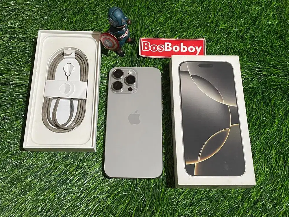 Iphone 16 pro max 256gb natural desert resmi ibox digimap bandung