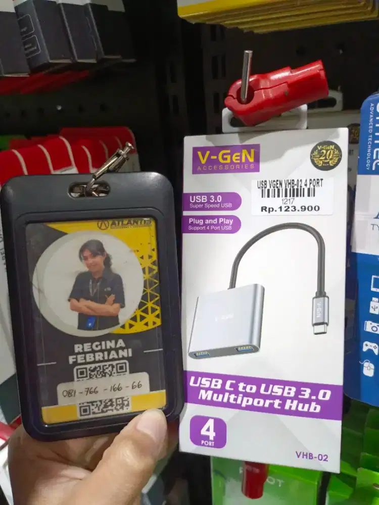 USB VGEN VHB 4 PORT | ATLANTIS DAHSYAT