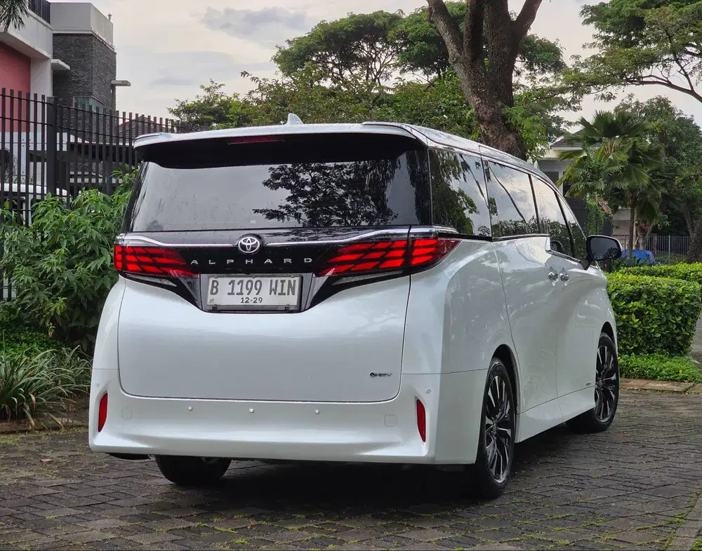 KM.11.RB|RASA BARU| ALPHARD G HEV HYBRID 2.5 AT 2024 PUTIH PERFECT !!