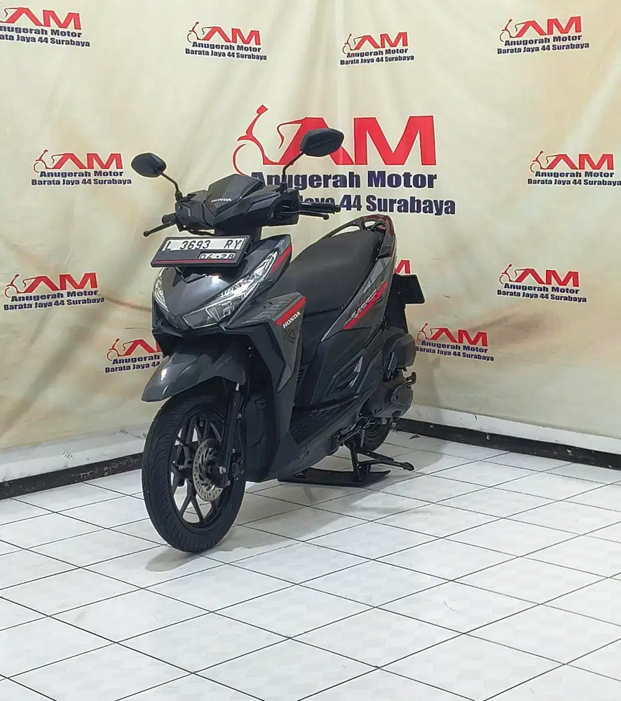 Ready Honda Vario 125 tahun 2018 warna Hitam