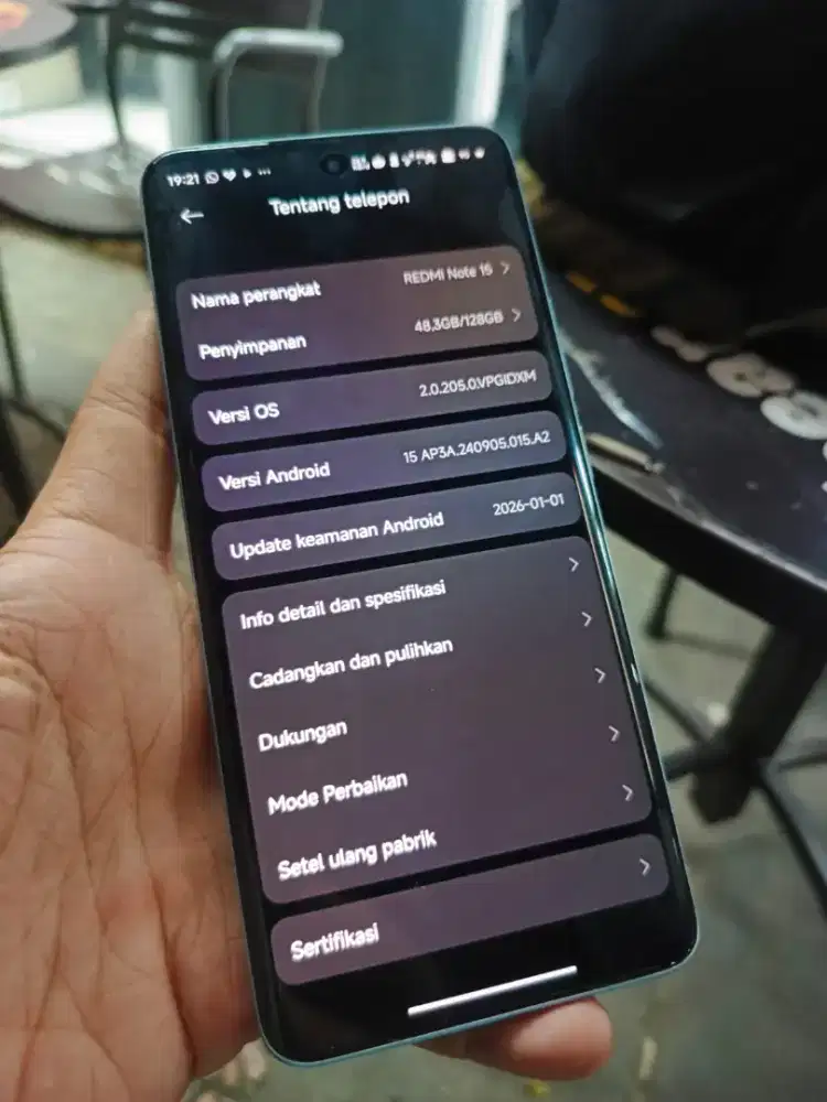 Redmi note 15 NFC 8+8/128gb like new blue