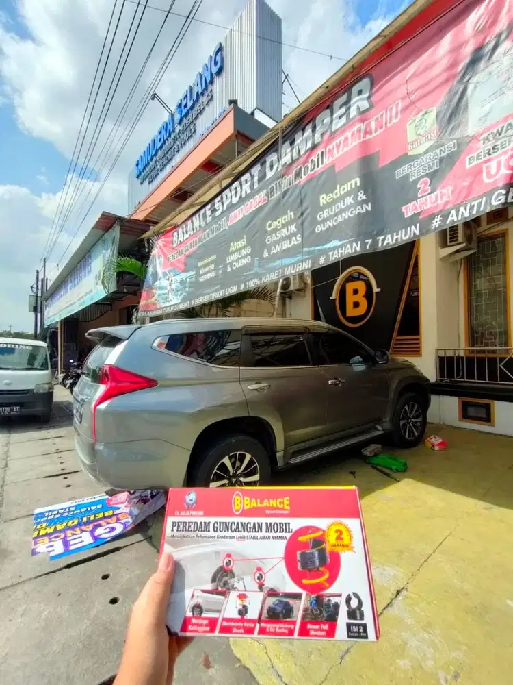MANTAP Banget! Mobil ANTENG Bebas Limbung dg pasang BALANCE Damper