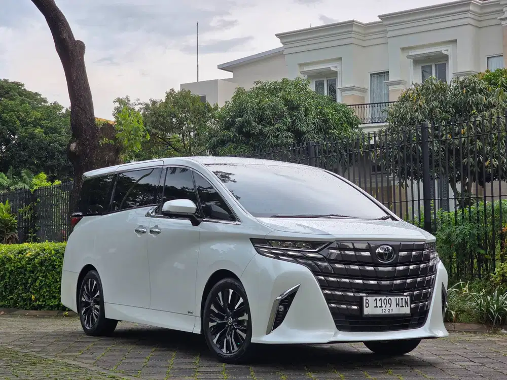 KM.11.RB|PERFECT| ALPHARD G HEV HYBRID 2.5 AT 2024 PUTIH RASA BARU !!