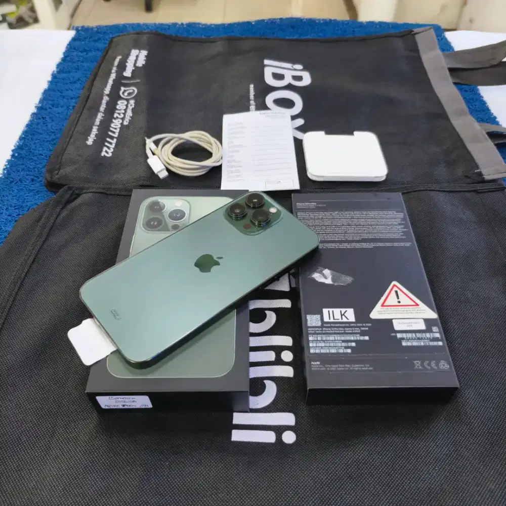 Iphone 13 Pro Max 256gb 99% Like new Ex Grs resmi iBox