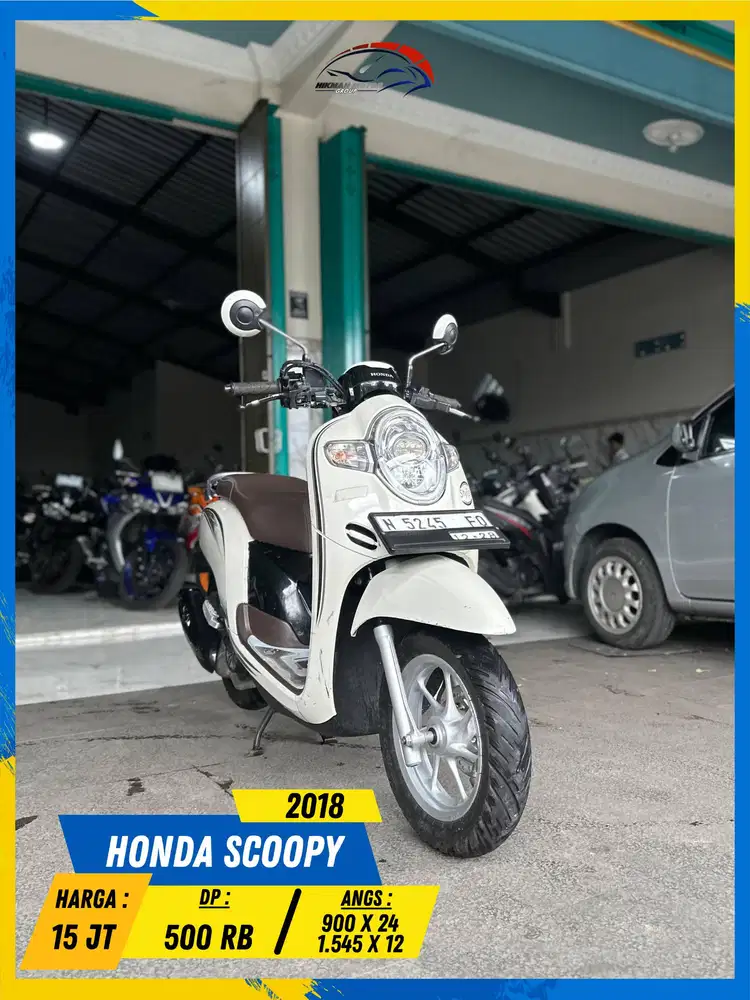 HONDA SCOOPY 2018 GAS POLL MASZEHH HIKMAH MOTOR KEPUH
