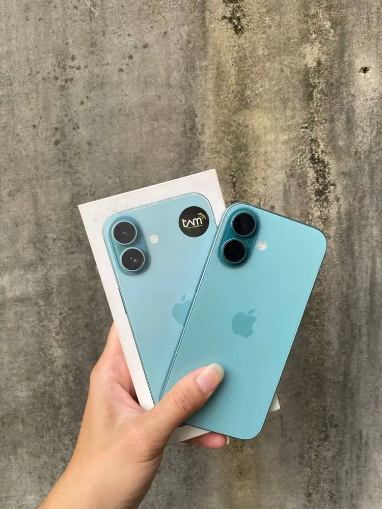 Iphone Ip 16 128 GB Ibox Warna Teal
