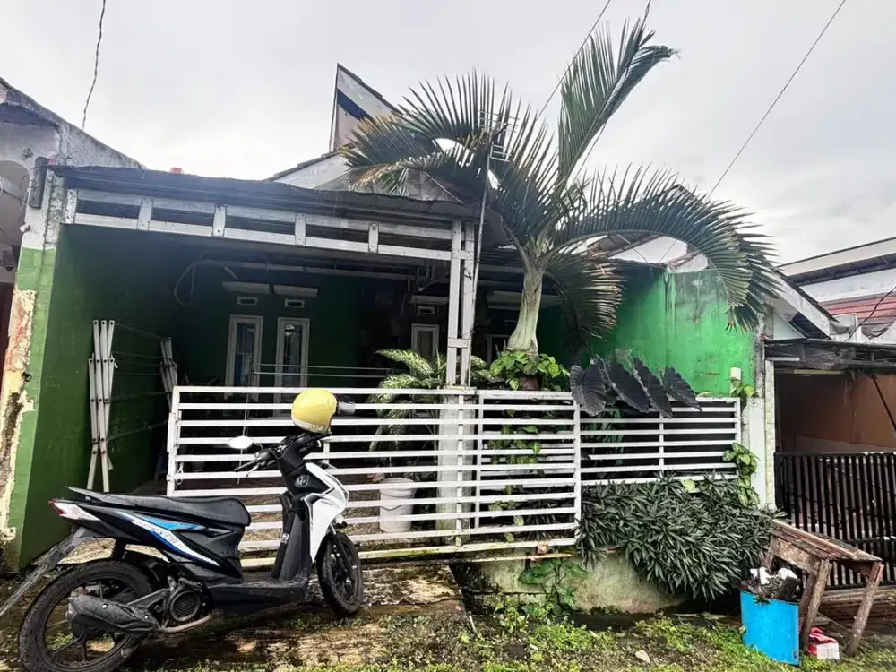 Rumah Seken Terawat 15 Menit ke Stasiun Bojong Gede Siap Huni J-41704