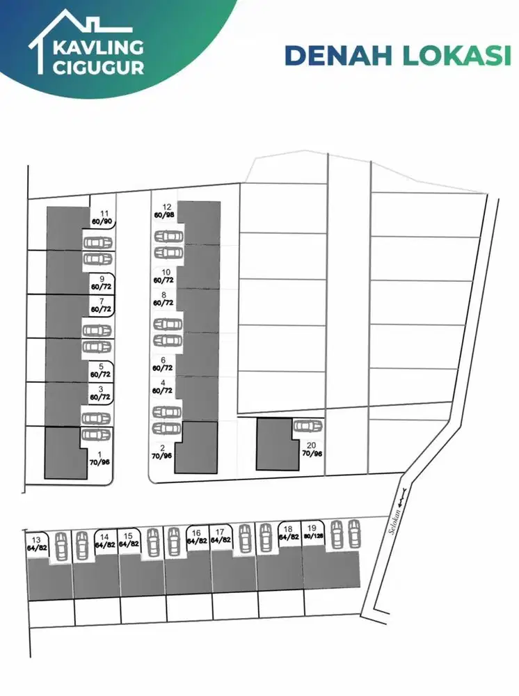Tanah murah Strategis 100 m dari eco pesantren
