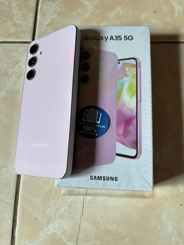 Jual HP samsung A35 PINK