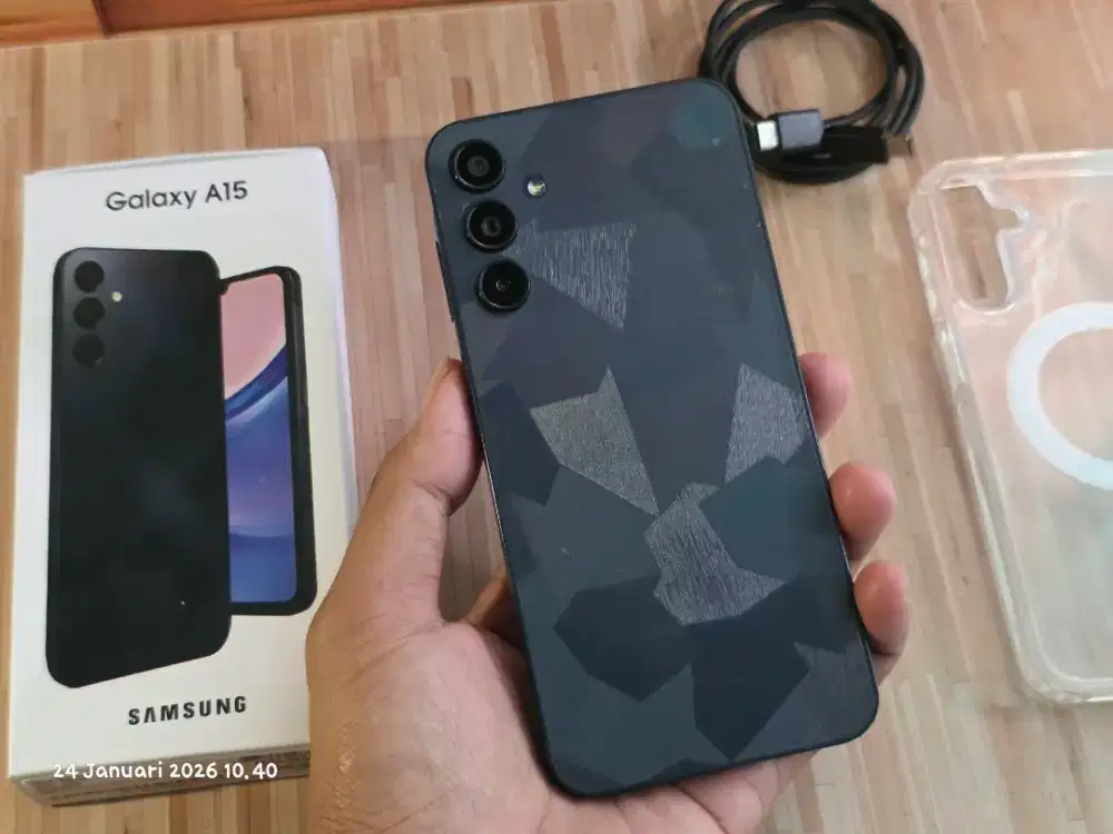 Samsung Galaxy A15 Ram 8GB/256GB Mulus95% Fullset Bisa TT